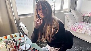 Putalocura - Slender Latin Chick Netty Accepts Torbe's Challenges And Swallows Cum In Caught