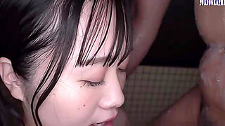 Slick Oil Soaked Gulp With A Smiling F Cup Tease In A Full Body Slippery Feast Part.6