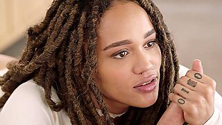 Ebony Couple Fucked After Long Pigtail Sex With Jean Val Jean