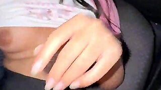 The Driver Caught Me Banging In The Car