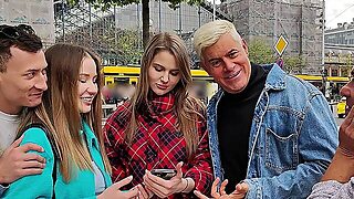 Two Stunning Women Share A Steamy, Passionate Experience With Porno Dan.