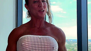 Extreme Sheer Bra And Panties Plus Dress - Sexy Try-On