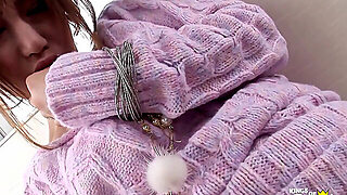 Japanese Babe Plays With Toy And Gets Pussy Fisted By A Guy Until She Squirts Like A Fountain