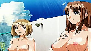 Fucking In Swimsuits By The Pool: Blowjob, Big Tits Big Ass Porn