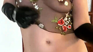 댄스, 스트립, 놀리다, 영계 좋아하는 아줌마