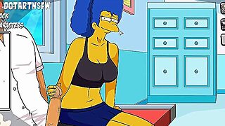 Marge Simpson Mummy Total Creampie Compilation Squirting Orgasms Moaning - Hole House Game
