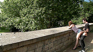 Adorable 18 Year Old Is Made To Crawl On Her Knees, Suck Cock, And Get Ass Pounded