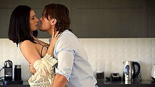 Two Sexy Peaches Enjoying Each Other Before Getting Screwed