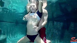 Underwater, Babe, Blowjob