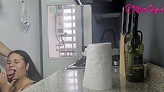 Stepmon In Kitchen - Video For Fans - Bbw Stepmom Milf Stepson