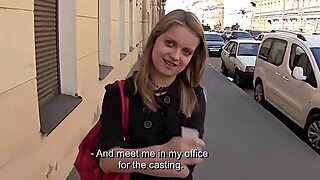 A Blue-Eyed Chick, Shy But Interested!