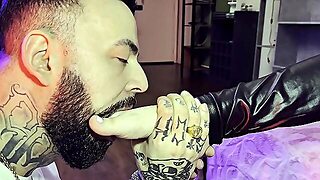 Beautiful Brunette Foot Fetish