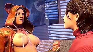 Futanari, Handjob, Blowjob