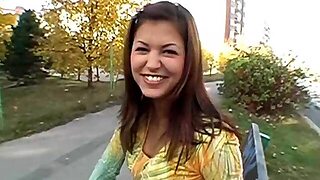 Indulge In Lucy Hollands Brunette Charm With Youthful Daring