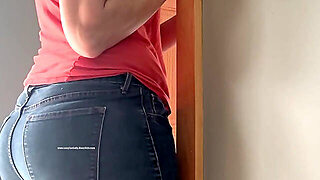 Jeans, Mature, Big Ass, Ass