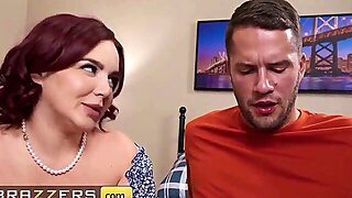 Brazzers - Natasha Good Catches Stepson Dan Harm With A Hard-On And Gives Him What That Guy Craves