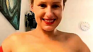 Hot Blonde With Big Boobs Solo