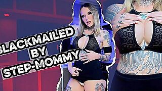 Blackmailed By Step-Mommy