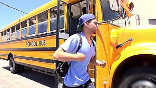 Digital Playground- School Bus Driver Comforts Sad Student With His Wang