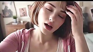 Incredible Hardcore Sex In Cowgirl With Cute Ai Gal