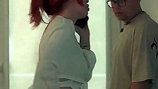 Step Mom Shares Bed With Step Pal In Hotel For Creampie