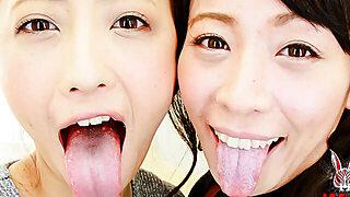 Intimate Moments: Join Hana &Amp; Yuris Sensual French Kiss!