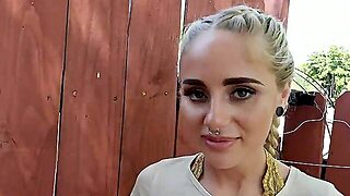 Blondie Czech Girl Gets Banged For Cash