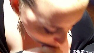 Ms Inhale Smoking Bj In The Kitchen