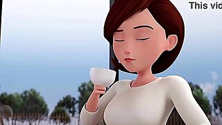 Tante, Bedstemor, Anal, Røv