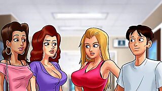 Kreslené, Auto, Masáž, Honění