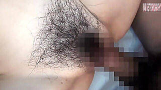 Dogging, Hairy, Creampie, Japanese