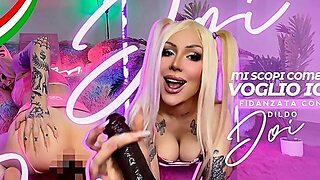 Грязные Разговоры, Итальянское, Женское Доминирование, Большой Черный Член