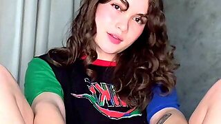 Kinky Teen Couple Practices Bdsm Foot Fetish