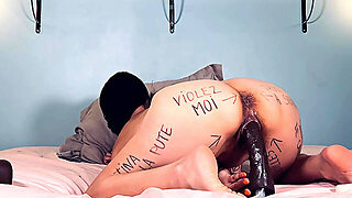 Tina Writing On My Body Whore A Black Without Condom Slut Bitch Offered