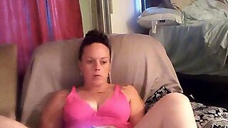 Amateur Charming Gal Likes Playing Fortnite, During The Time That Imagining Multiple Dudes Jerking O