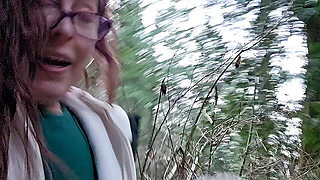 Bril, Pissende, Buiten, Rijp