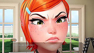 Zeichentrick, Wagen, Gesichtspunkt, Große Titten