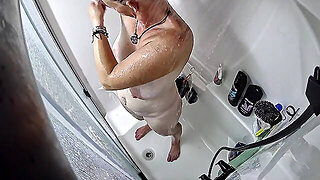 Caught Taking A Quick Shower