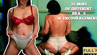 30 Mins Of Bra Try-Ons