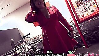 Andy Star Gets Naughty In Public With A Hot Milf Brunette