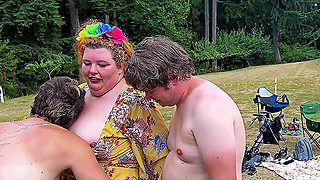 Orgy, Cum In Mouth, Outdoor, Bbw