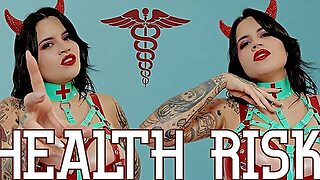 Health Risk - Mind Fucking Mental Domination Medical Latex Femdom Pov Ft Miss Roper - 4K