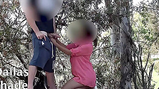 Risky Public Handjob In The Park