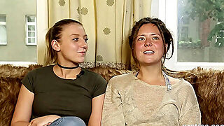 Amateur Girls Sofie And Tamara Try Lesbian Sex For The First Time