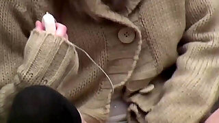 Secretly Taped Japanese Babe Wets Her Knickers