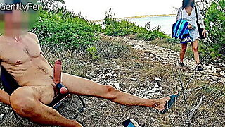 Meets A Pervy Girl On A Beach. During An Exhibitionist Day At The Sea I Find ...