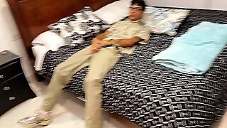 Amateur Pregnant Latina Milf Gets Fucked And Creampied After Blowjob