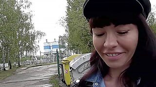 Genuine Public Outdoor Sex - Public Agent