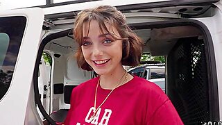 Dogging, Car, Facial, Blowjob