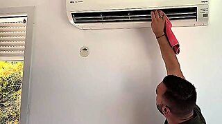 Erotisch, Berijden, Echtgenote, Op Zijn Hondjes